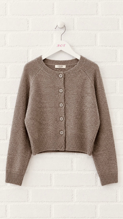 Chaqueta Punto Crop +5 colores