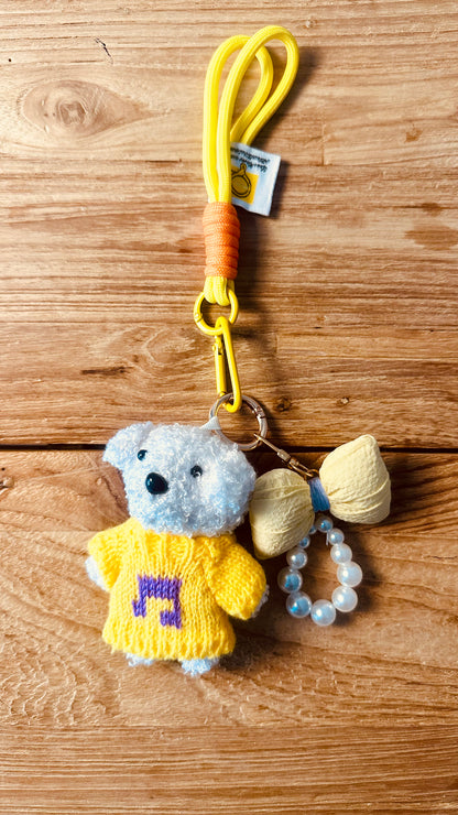 Llavero charm oso + 2 colores