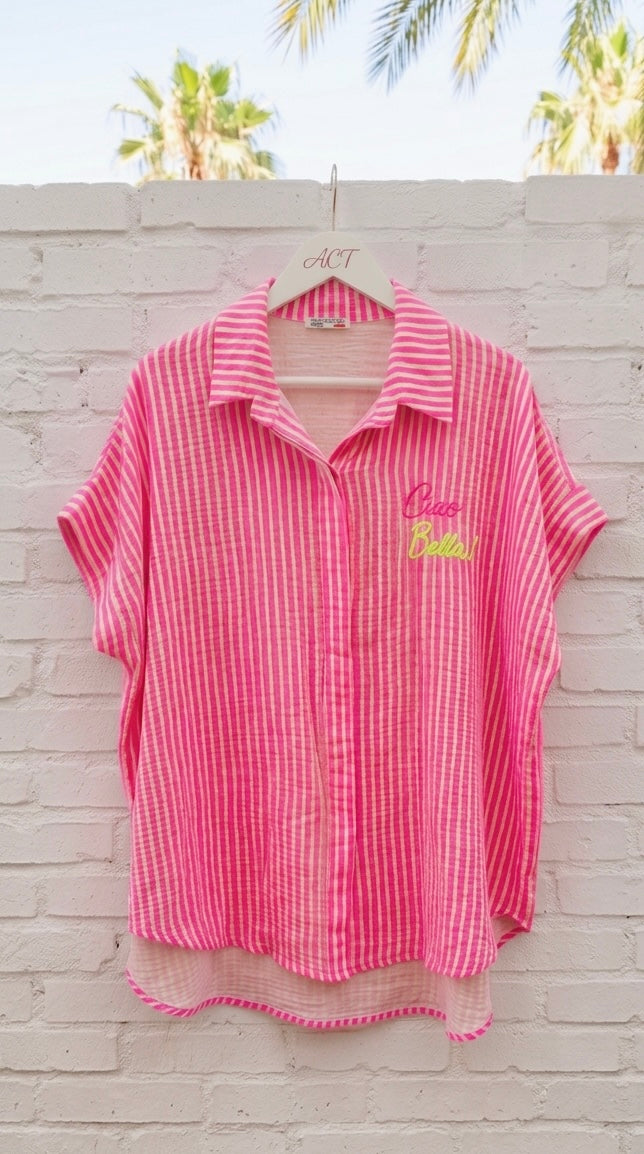 Camisa ciao bella! +4 colores