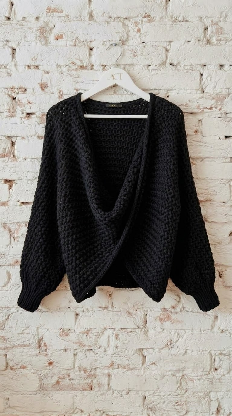 Cárdigan Poncho Cruzado +5colores