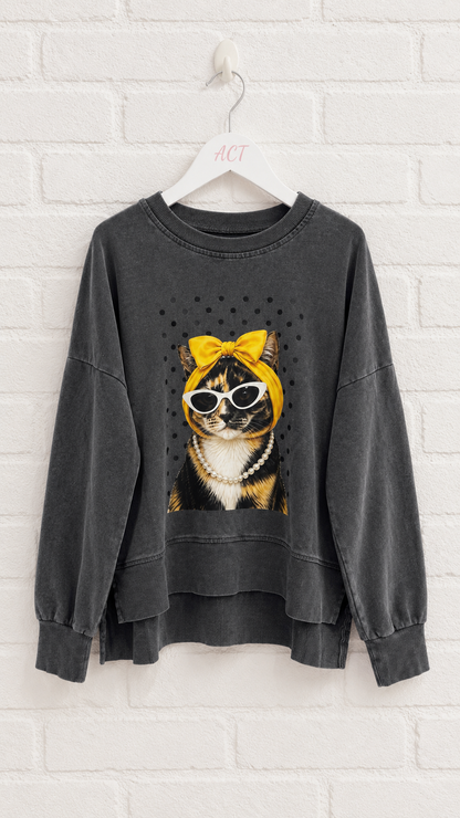 Sudadera Cat Glam